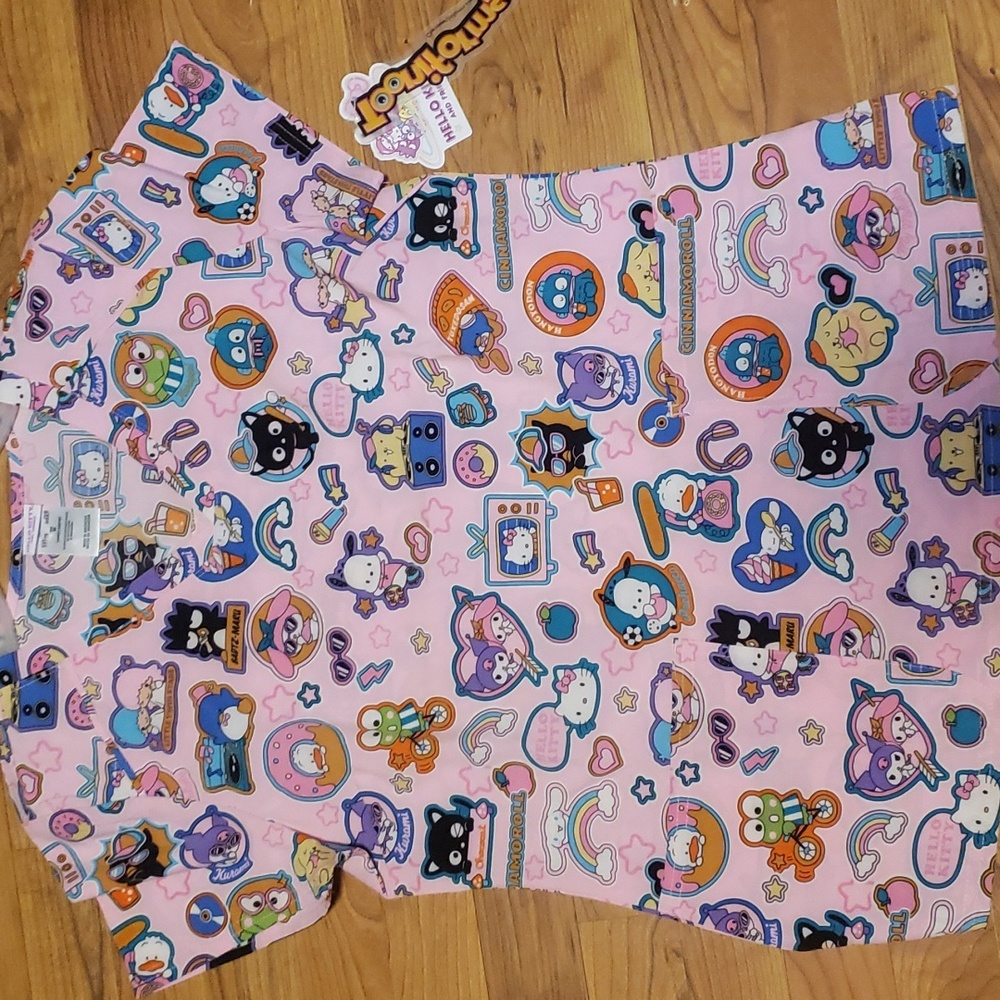 Hello kitty Scrub shirt